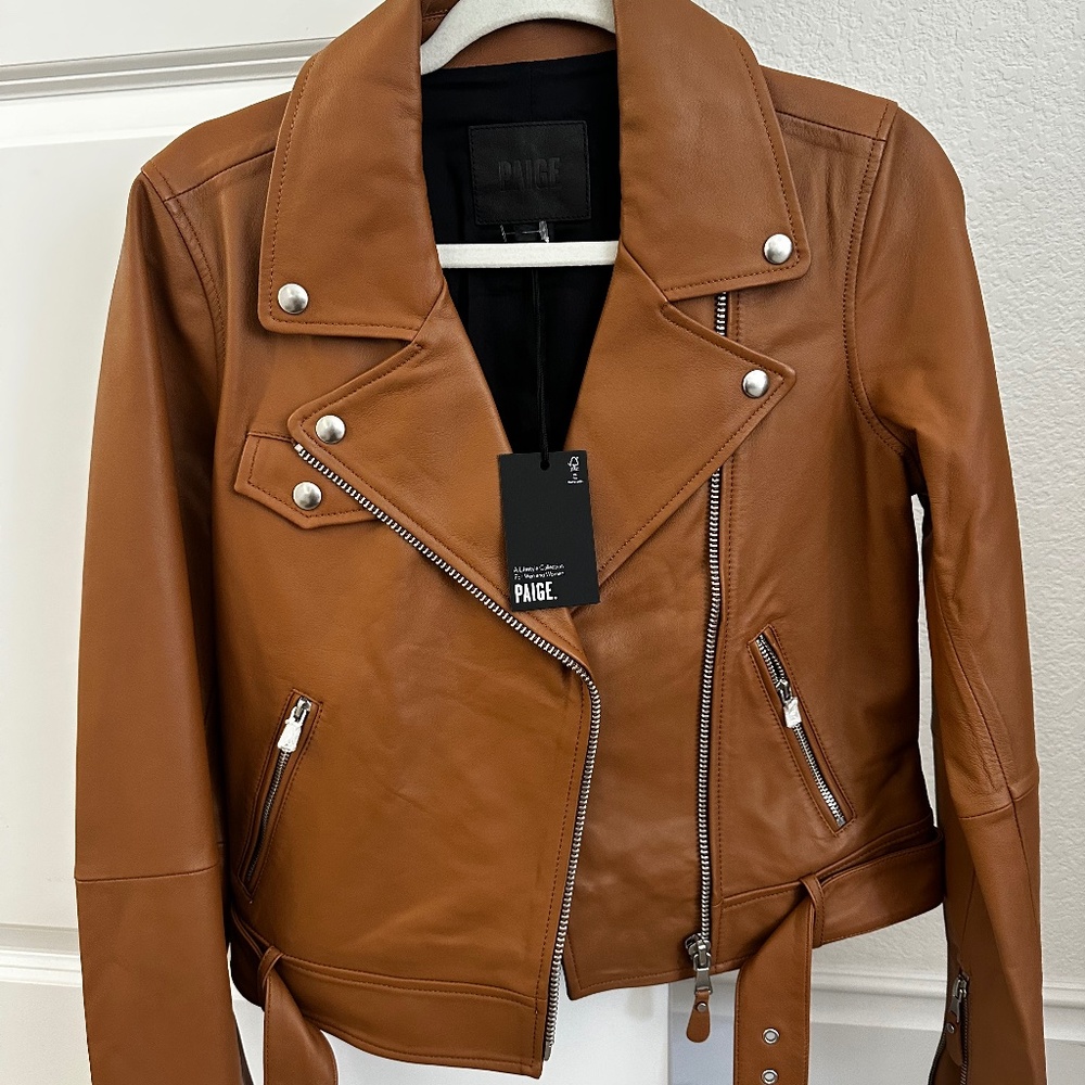 Paige Leather Jacket
